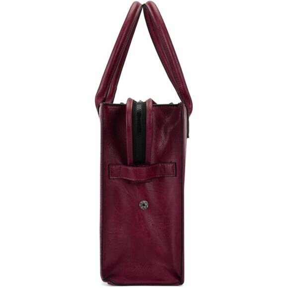 Purse for Women Large Tote Bag Crocodile-purple - Picture 3 of 6